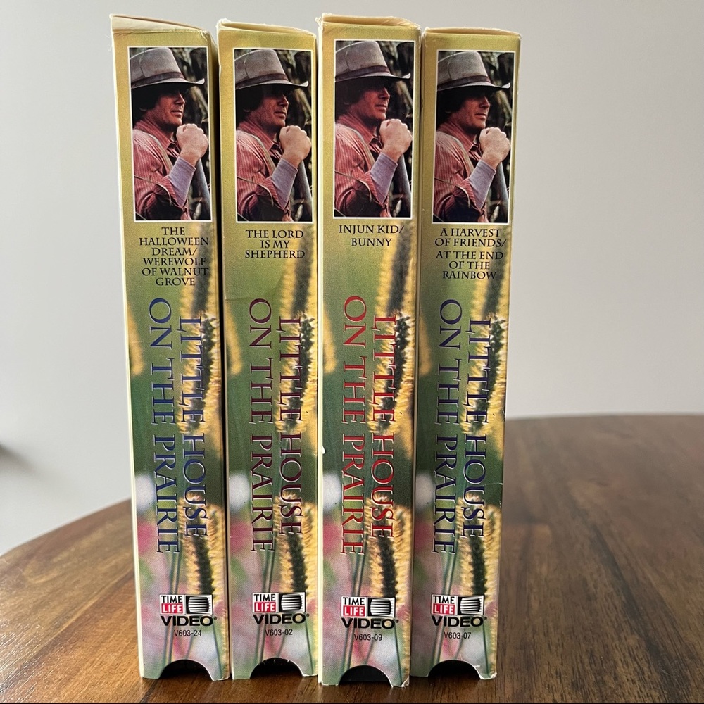 Vintage Little House on the Prairie VHS Video Tapes Set of Four Michael … - Picture 2 of 8